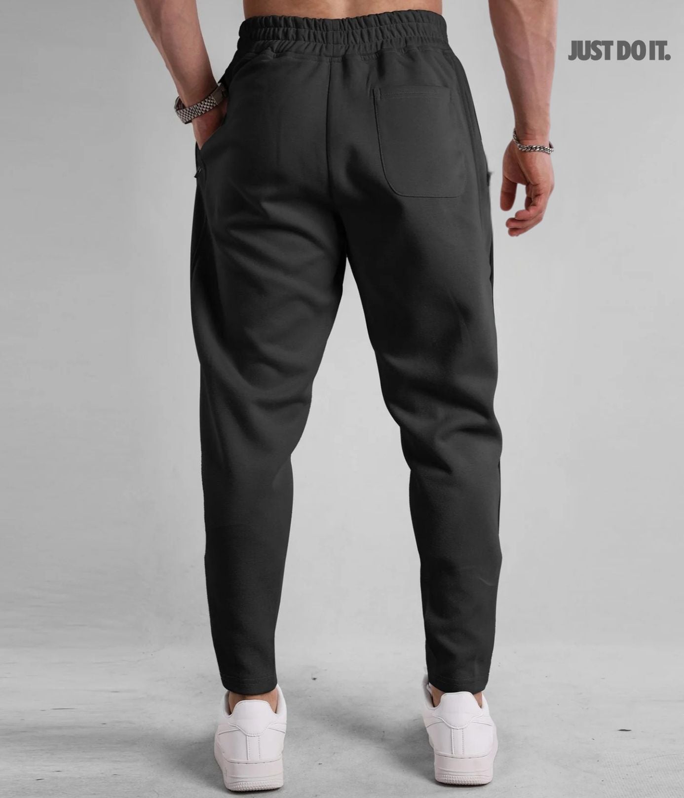Pantalon Streetwear avec fermeture éclair à la cheville
