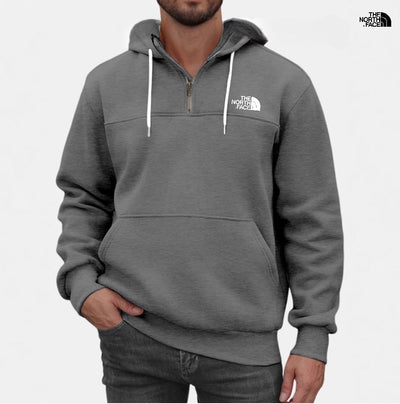 Sweat à capuche zippé texturé Cap Rock